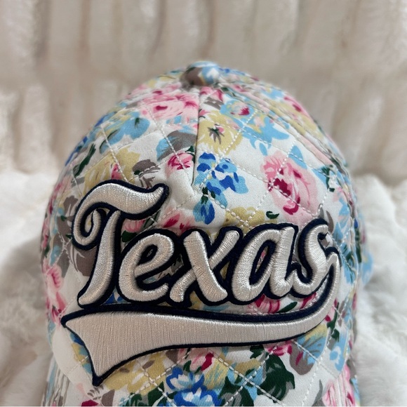 Robin Ruth Texas Floral Baseball Cap - Picture 2 of 11